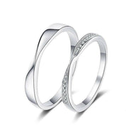 Classic Diamond Couple Wedding Band-Evani Naomi Jewelry
