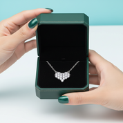 Classic Diamond Option Heart Jewelry Set