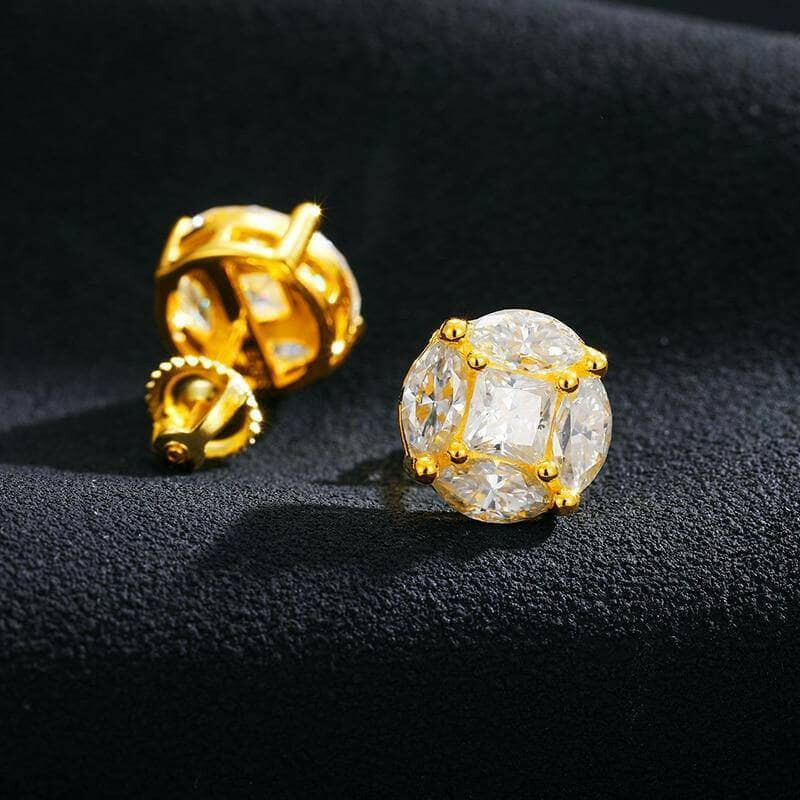 Classic Diamond Stud Earrings-Evani Jewelry