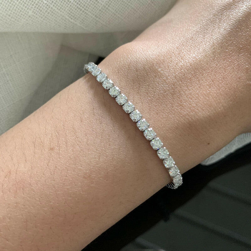 Classic Diamond Tennis Bracelet-Evani Naomi Jewelry