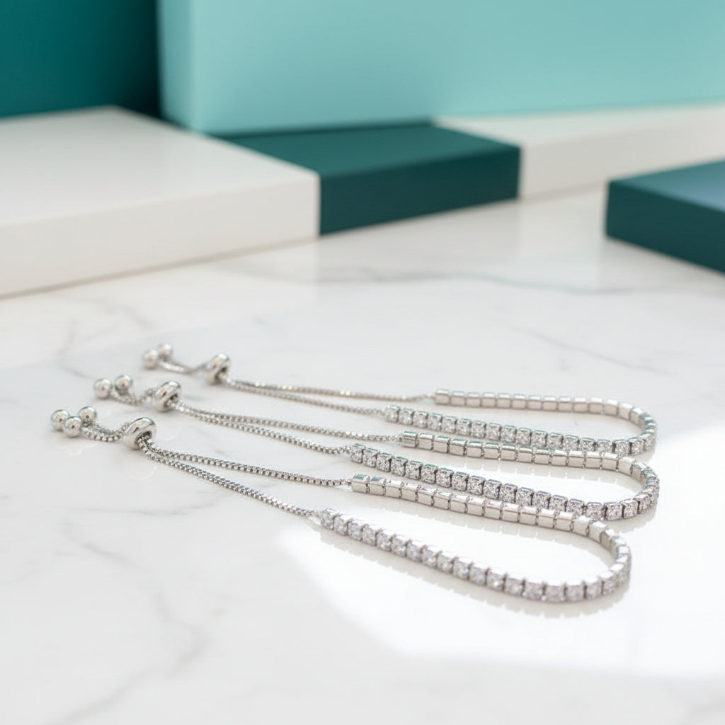 Classic Diamond Tennis Bracelet-Evani Jewelry