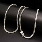 Classic Diamond Tennis Necklace-Evani Naomi Jewelry