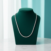 Classic Diamond Option Tennis Necklace