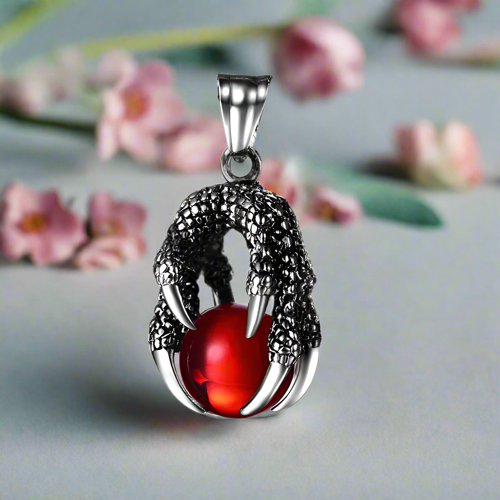 Classic Domineering Dragon Claw Necklace-Evani Naomi Jewelry