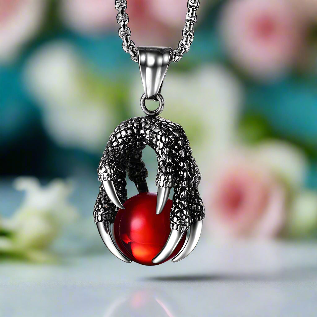 Classic Domineering Dragon Claw Necklace-Evani Naomi Jewelry