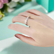 Classic Five Round Diamond Wedding Band-Evani Naomi Jewelry