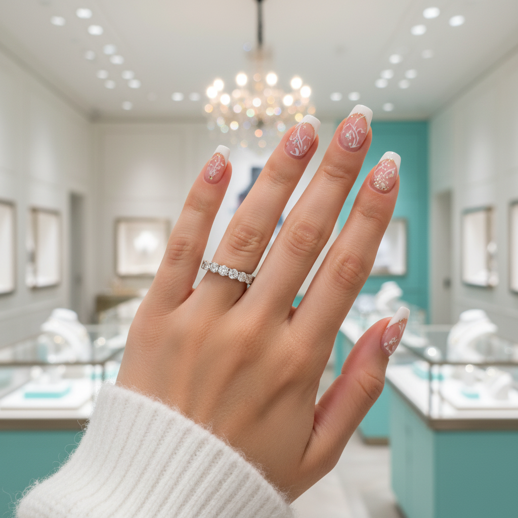 Classic Five Round Diamond OptionWedding Band - Evani Naomi Jewelry