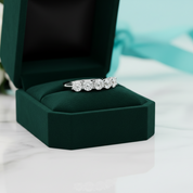 Classic Five Round Diamond OptionWedding Band - Evani Naomi Jewelry