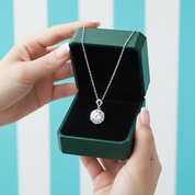 Classic Round 10 ct Diamond Option Necklace