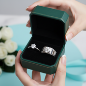 Classic Round Cut Diamond Option Couple Ring
