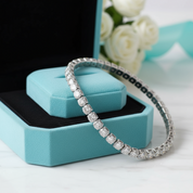 Classic Round Cut Diamond Tennis Bracelet