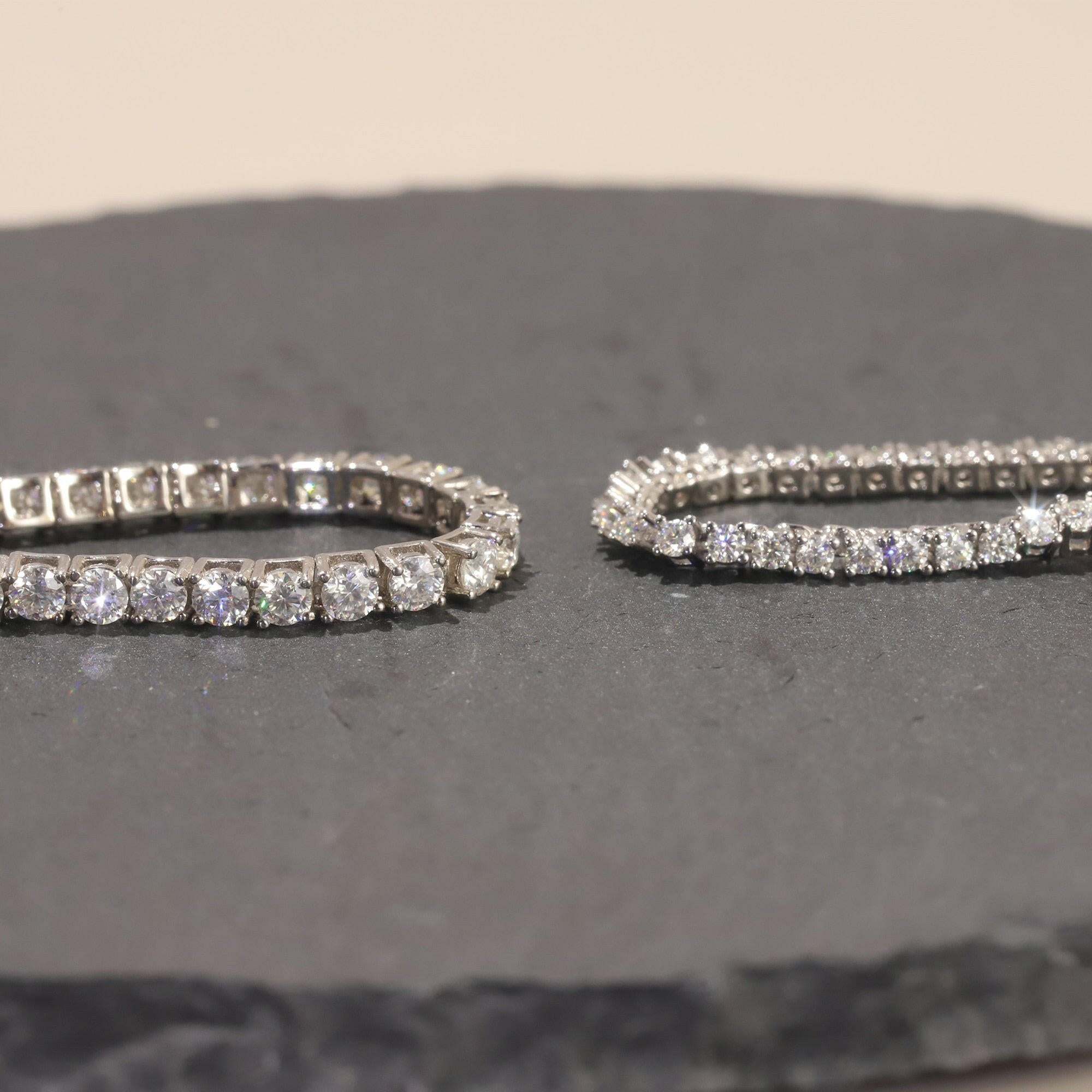 Classic Round Cut Diamond Tennis Bracelet-Evani Naomi Jewelry
