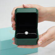 Classic Round Diamond Option Adjustable Bracelet