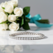 Classic Round Diamond Option Tennis Bracelet
