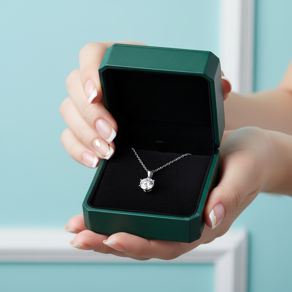Classic Round-cut Diamond OptionJewelry Set