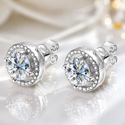 Classic 2.0 Ct Round Diamond Option Stud Earrings