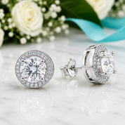 Classic 2.0 Ct Round Diamond Option Stud Earrings