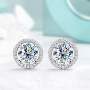 Classic 2.0 Ct Round Diamond Option Stud Earrings