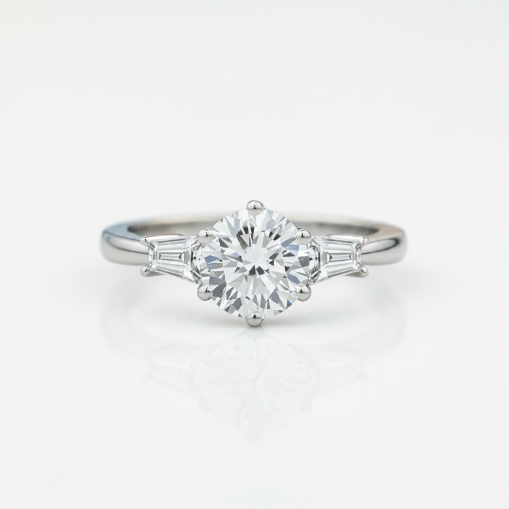 Classics Six Claw 2ct Diamond OptionEngagement Ring - Evani Naomi Jewelry