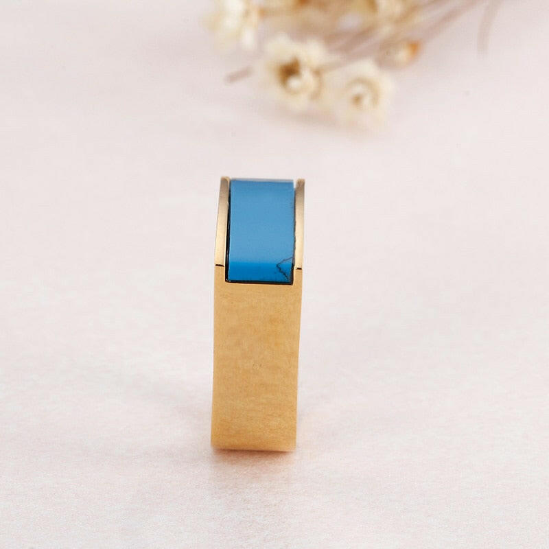 Colorful Bohemian Stone Ring-Evani Naomi Jewelry