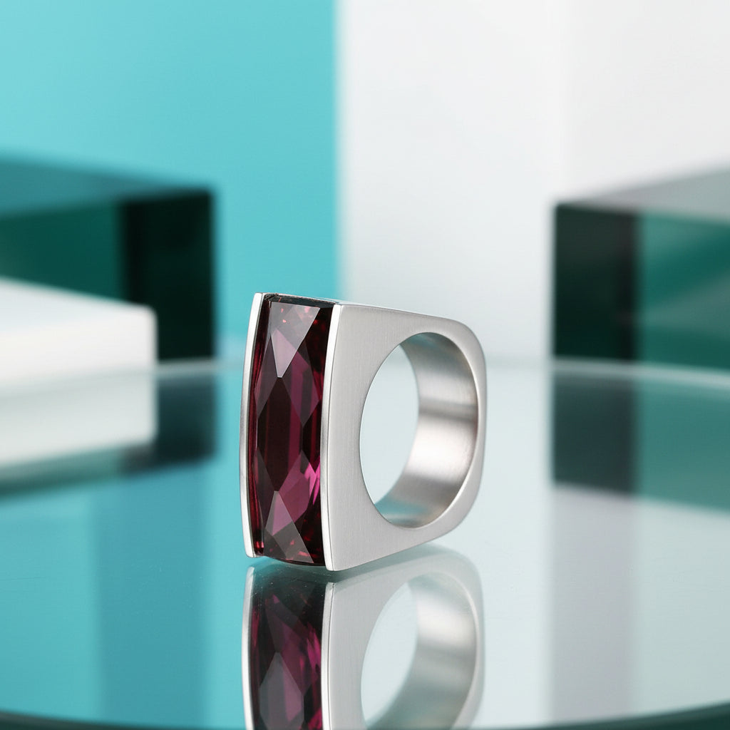Colorful Bohemian Stone Ring-Evani Jewelry