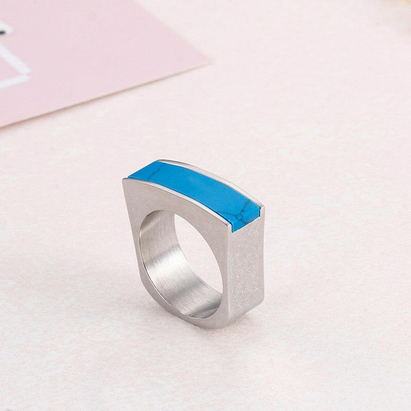 Colorful Bohemian Stone Ring-Evani Naomi Jewelry
