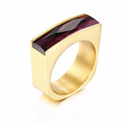Colorful Bohemian Stone Ring-Evani Naomi Jewelry
