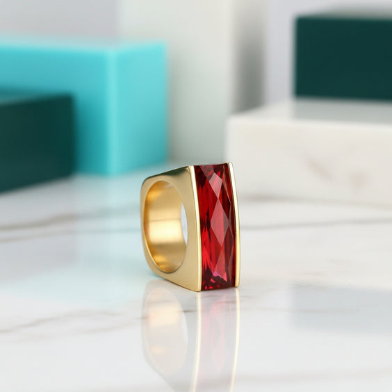 Yellow Gold/ Red