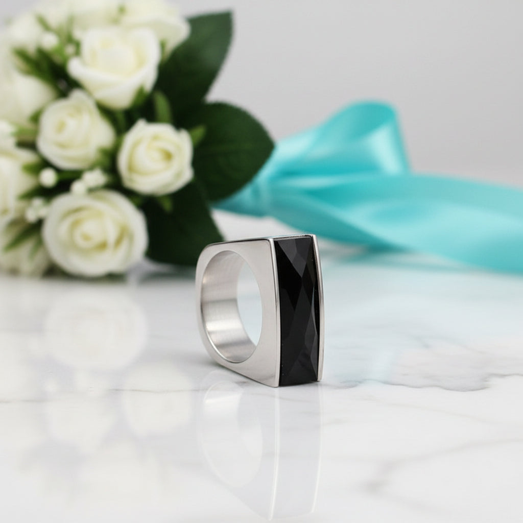 Colorful Bohemian Stone Ring-Evani Jewelry