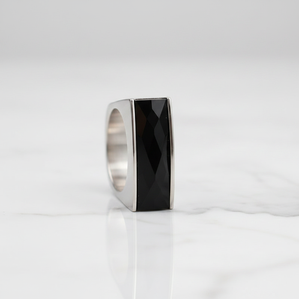 Colorful Bohemian Stone Ring
