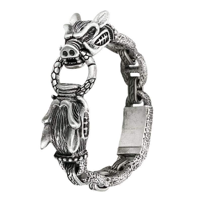Cool Jaguar Men's Punk Bracelet-Evani Naomi Jewelry