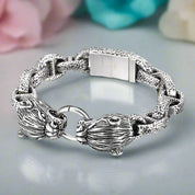 Cool Jaguar Men's Punk Bracelet-Evani Naomi Jewelry