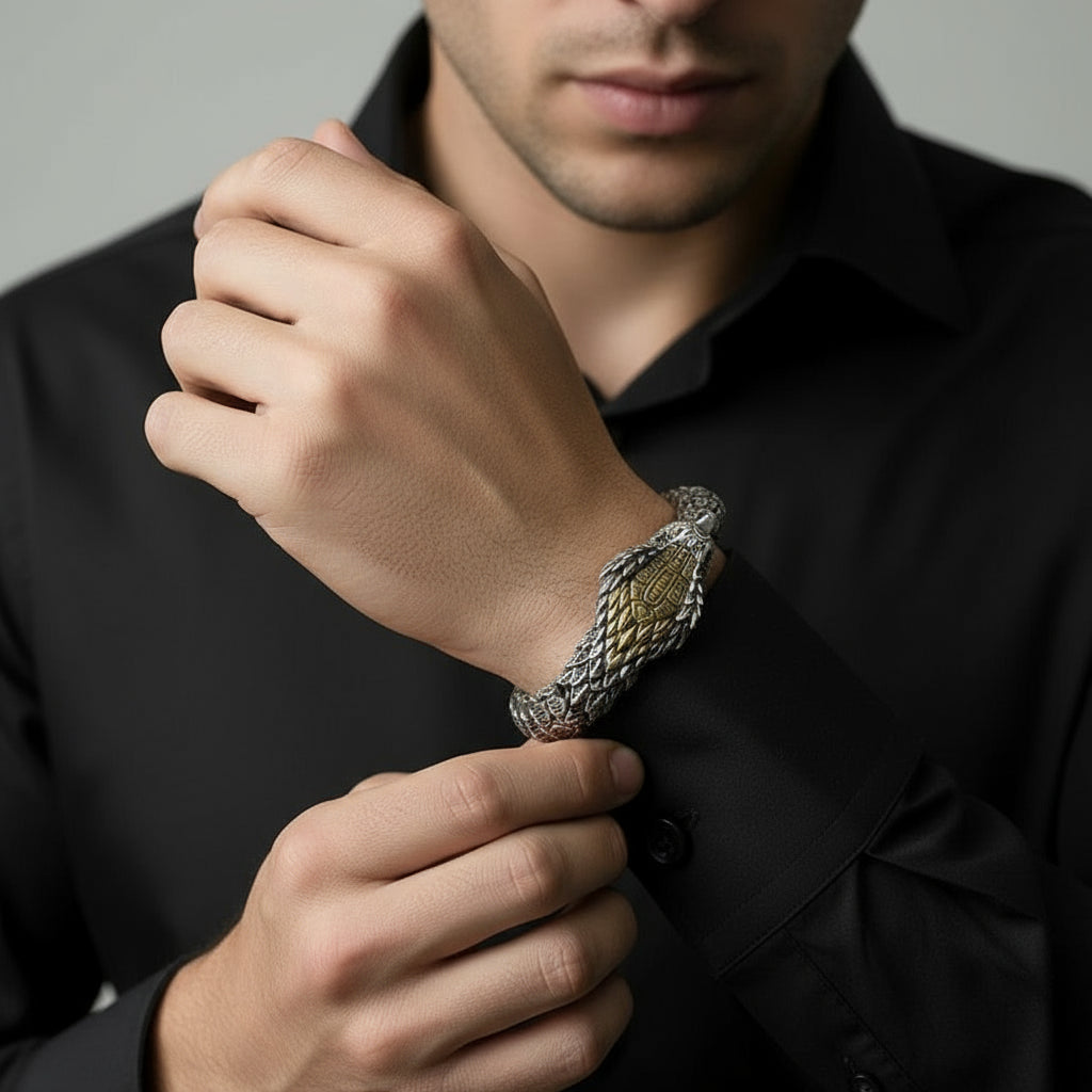 Cool Snake Gothic Bracelet-Evani Jewelry