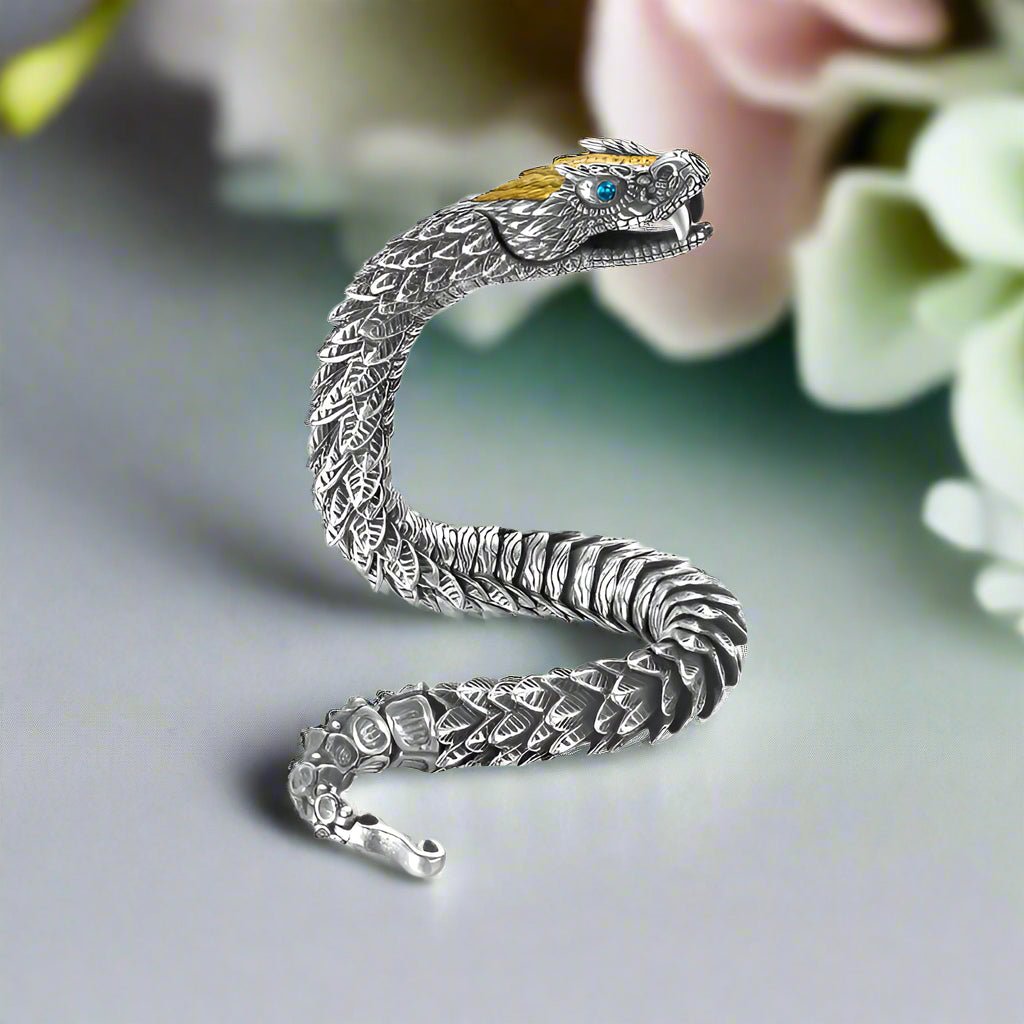 Cool Snake Gothic Bracelet-Evani Naomi Jewelry