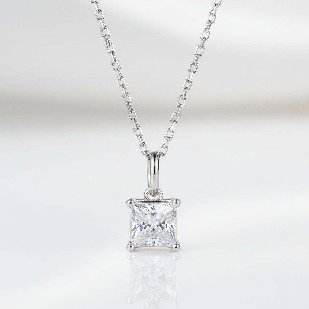 Cushion Cut Diamond Jewelry Set-Evani Jewelry