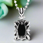 Cushion-cut Diamond Punk Necklace-Evani Naomi Jewelry