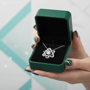 Dancing 0.5 ct Diamond OptionSix-pointed Star Necklace - Evani Naomi Jewelry