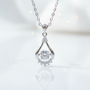 Dancing 5.0mm 0.5 ct Diamond Option Necklace