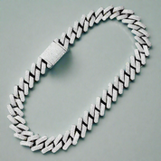 Diamond Cuban Chain Necklace-Evani Naomi Jewelry