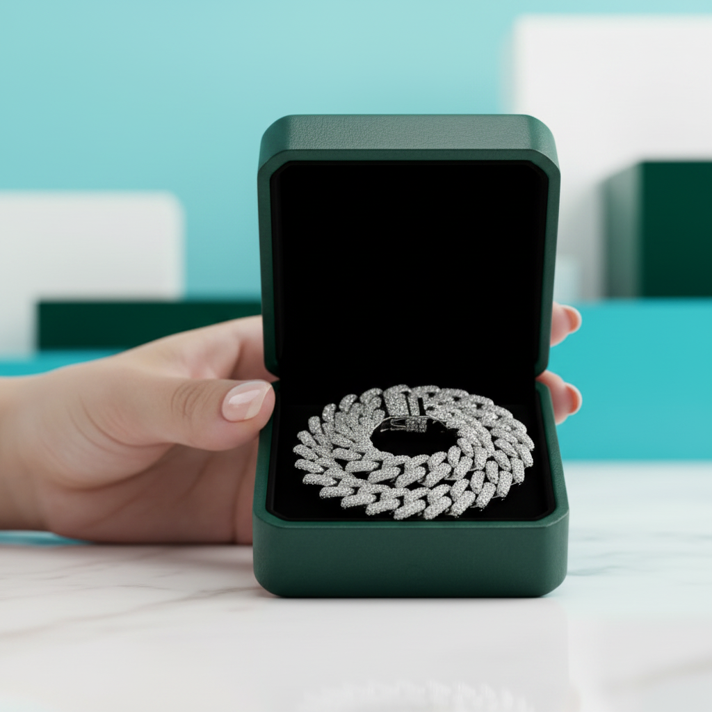 Diamond OptionCuban Chain Necklace