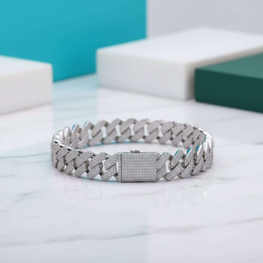 Diamond Cuban Chain Necklace-Evani Jewelry