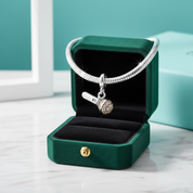 Diamond-Embedded Microphone Charm - Evani Naomi Jewelry