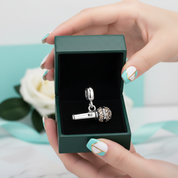 Diamond-Embedded Microphone Charm - Evani Naomi Jewelry