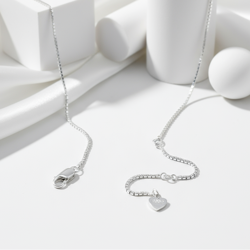 Turquoise Dolphin Love with Chain Necklace-Evani Jewelry