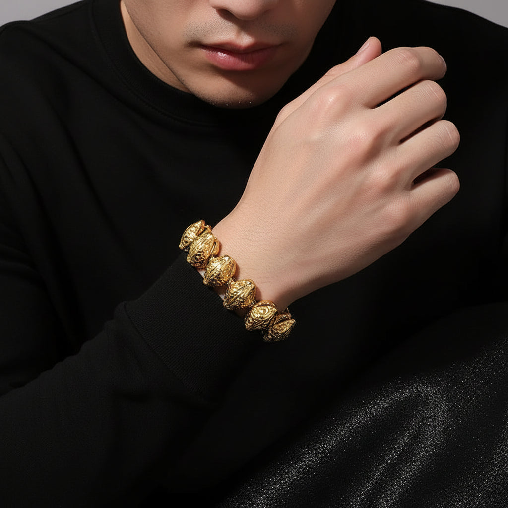 Domineering Snake Head Link Chain Bracelet-Evani Jewelry