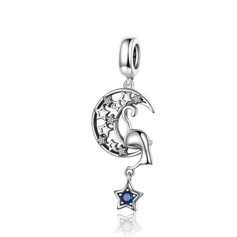 Dream Catcher, Moon, & Heart Celestial Charm Collection-Evani Naomi Jewelry