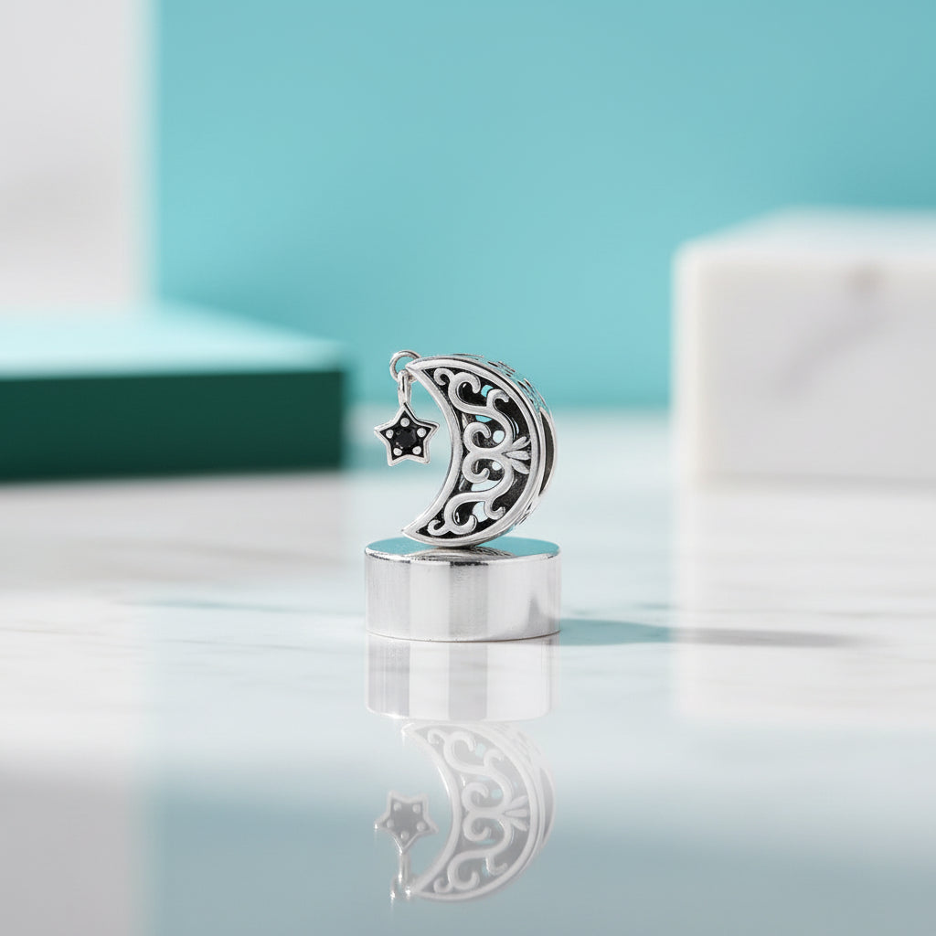 Dream Catcher, Moon, & Heart Celestial Charm Collection-Evani Jewelry