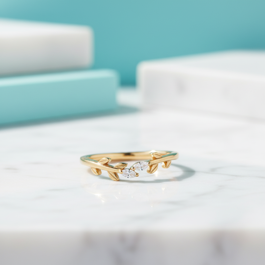 Wild and Gentle Vow- Oval Shaped Natural Moss Agate Engagement Ring