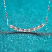 Elegant 0.8 Ct Round Diamond Necklace-Evani Naomi Jewelry