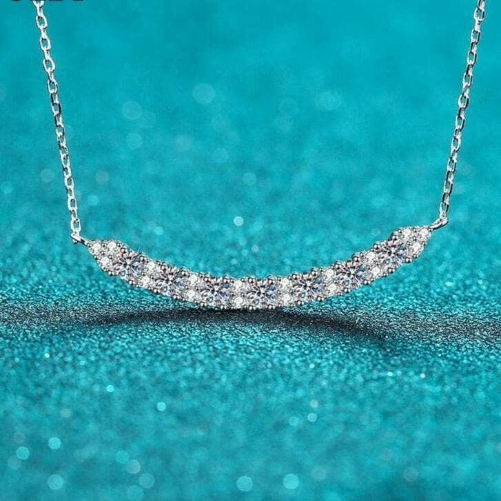 Elegant 0.8 Ct Round Diamond Necklace-Evani Naomi Jewelry